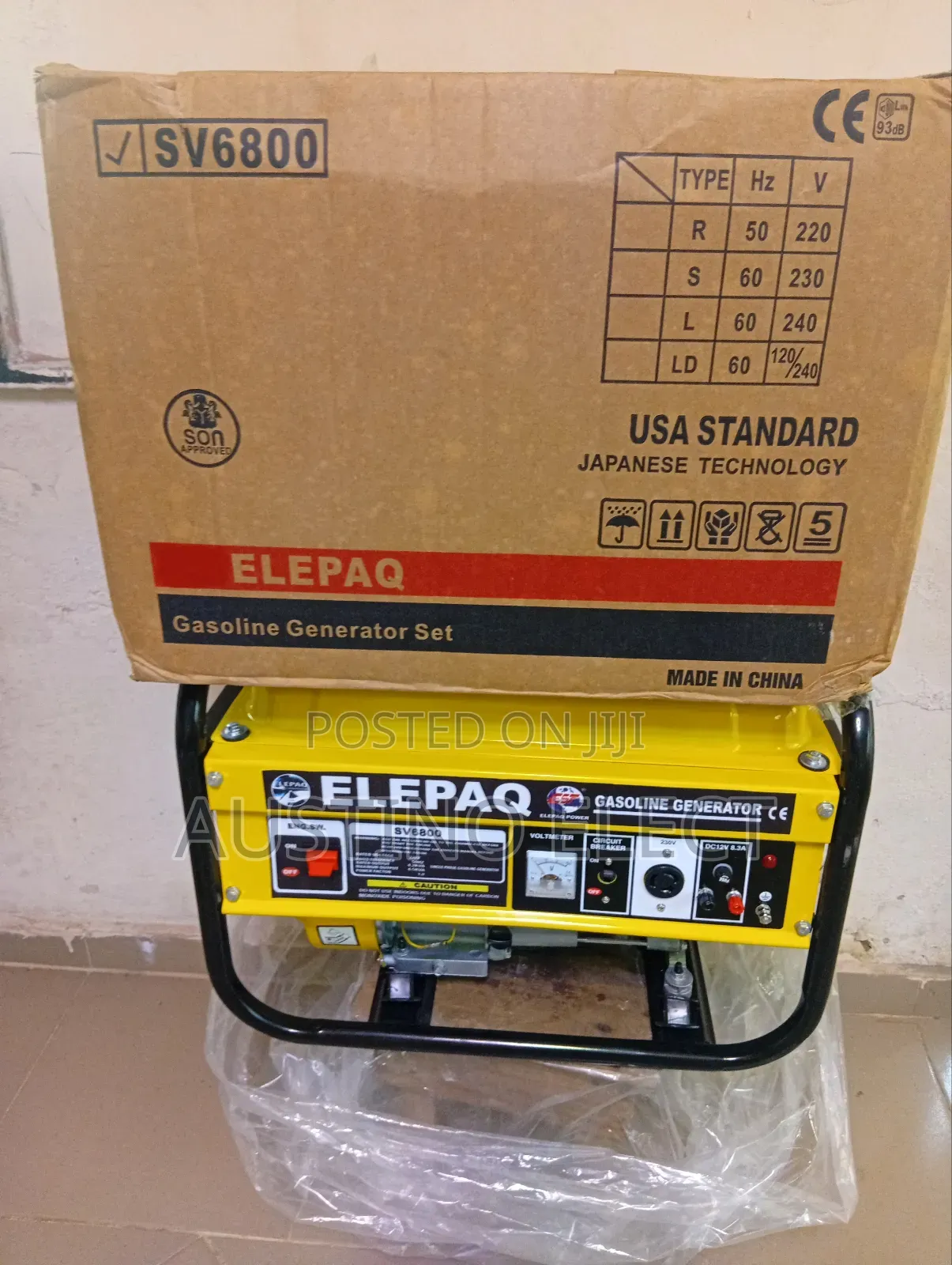 Elepaq 4kva Generator