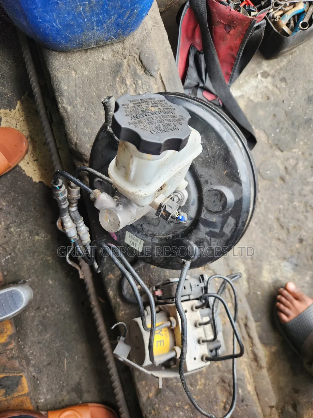 Master Cylinder And Booster With Abs Pump For Kia Sonata