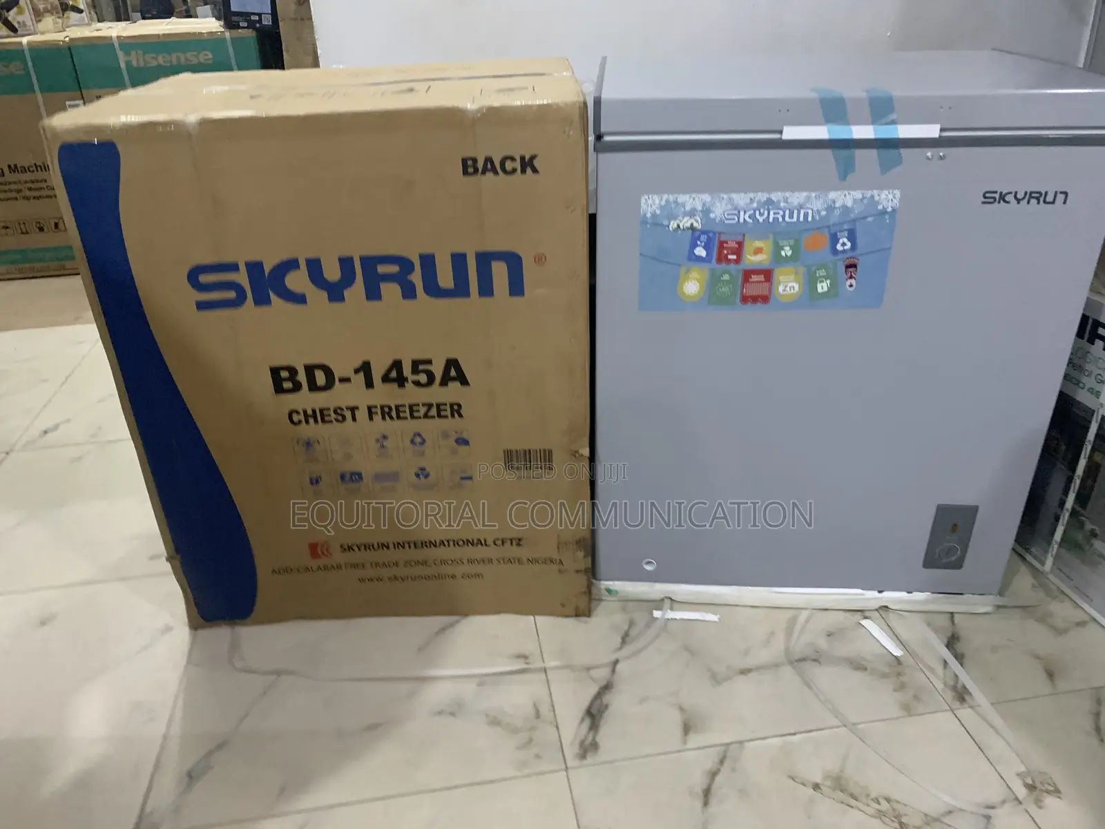 Skyrun Bd-145a Deep Freezer – Energy Efficient
