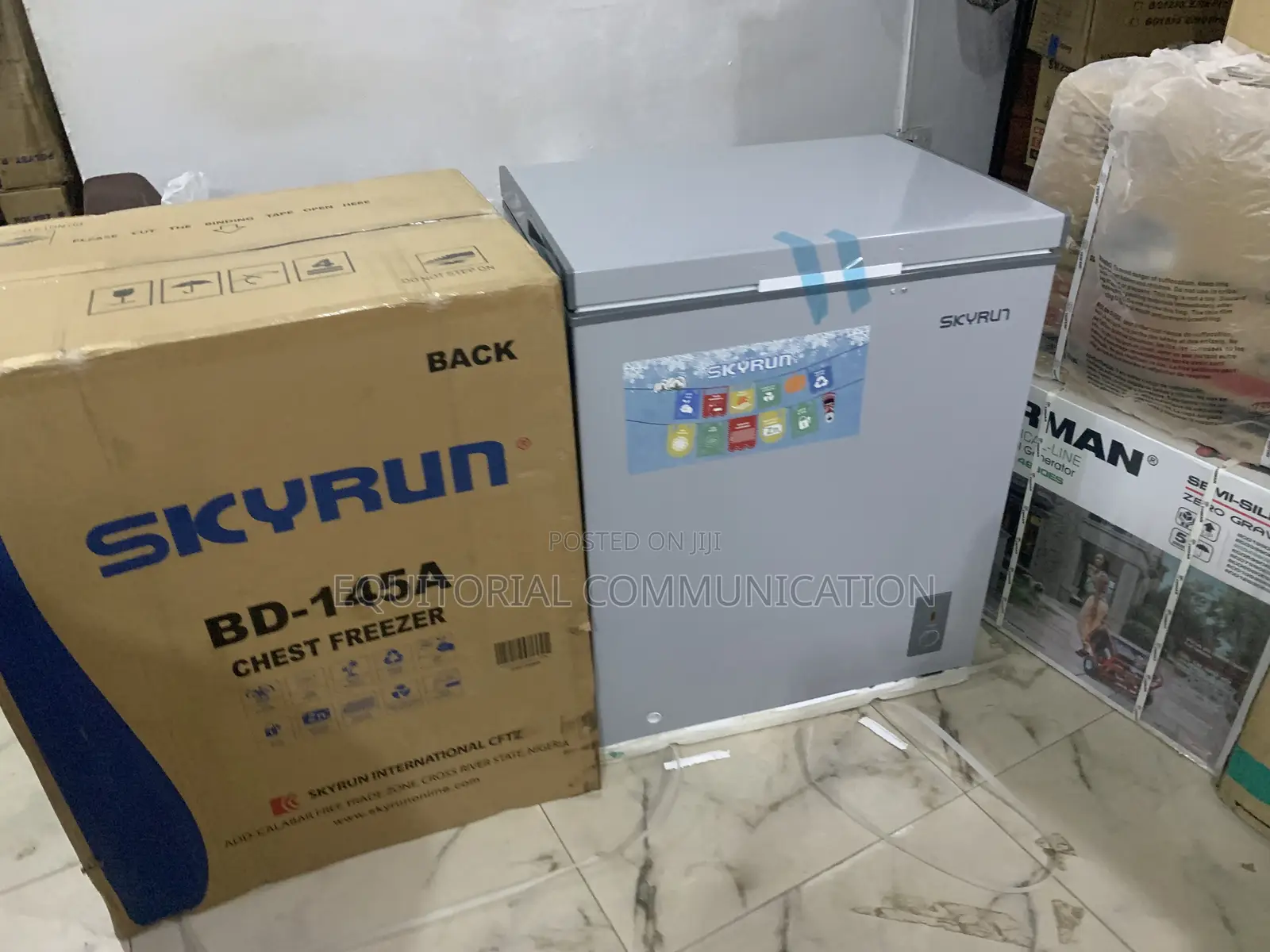 Skyrun Bd-145a Home Commercial Chest Freezer