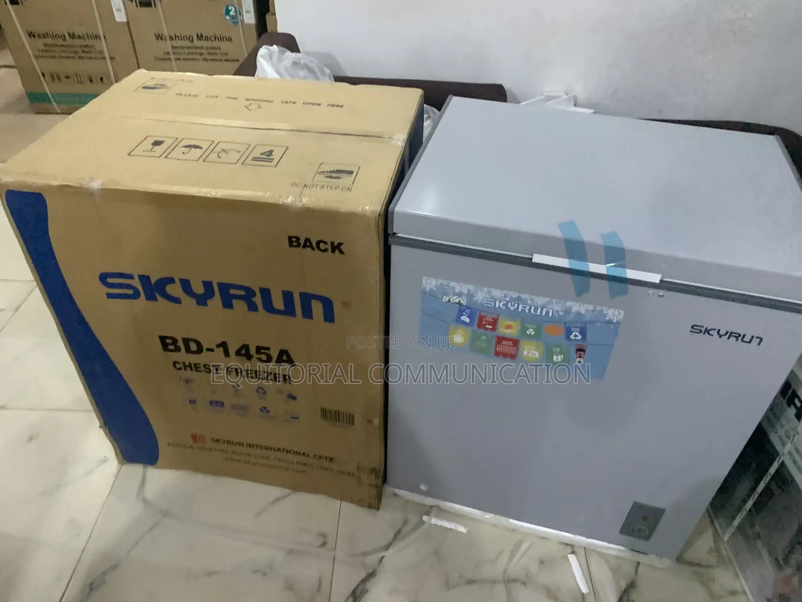 Skyrun Bd-145a Chest Freezer – Low Power Consumption