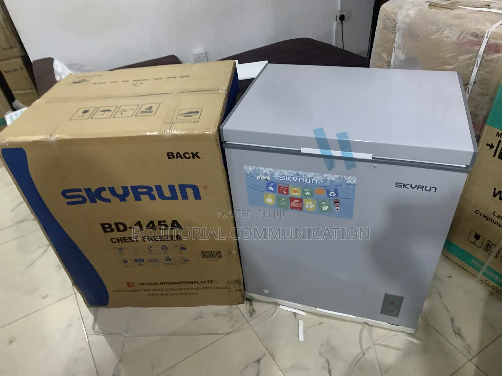 Skyrun Bd-145a Chest Freezer for Frozen Foods