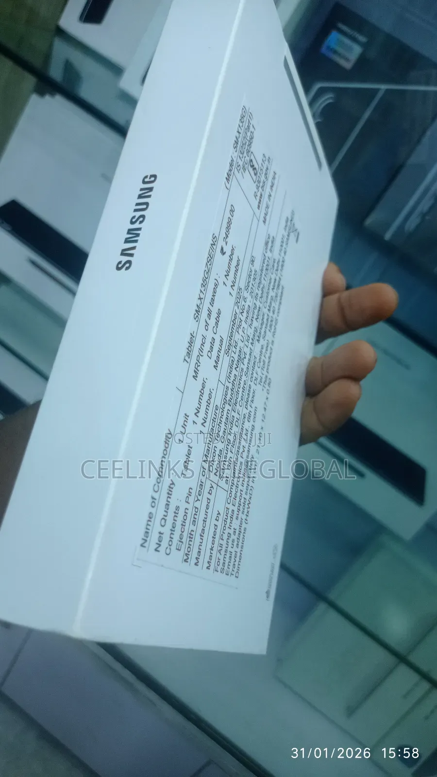 New Samsung Galaxy Tab A11 128 GB Black