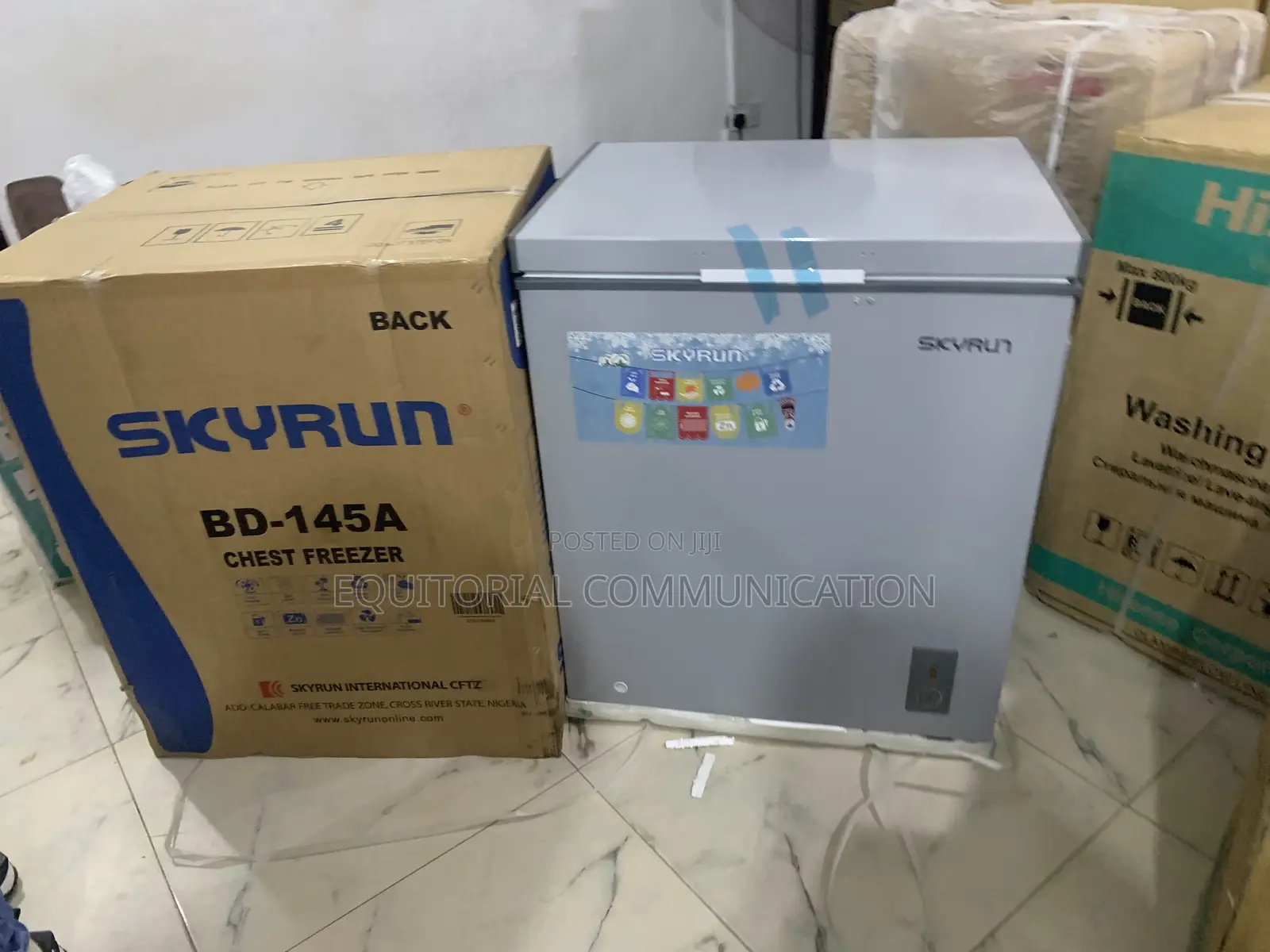 Skyrun Bd-145a Chest Freezer – Commercial Grade