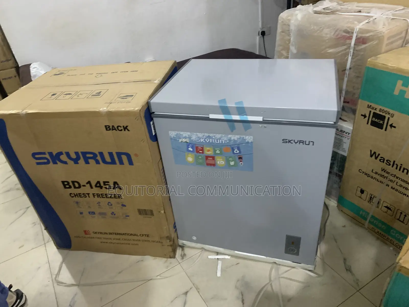 Skyrun Bd-145a Chest Freezer – Commercial Grade