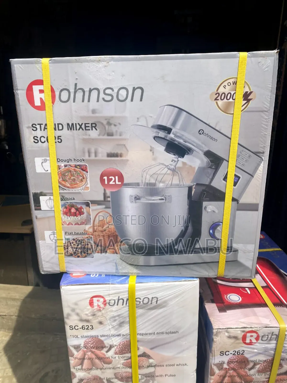 Rohnson 12 Liters Stand Mixer