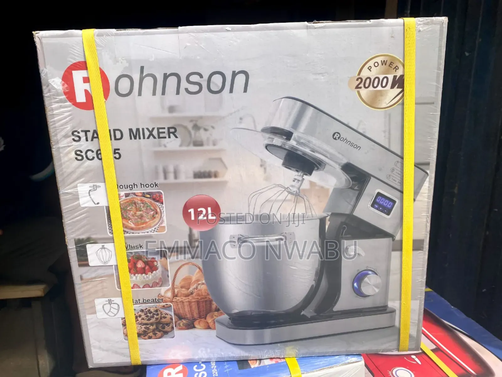 Rohnson 12 Liters Stand Mixer