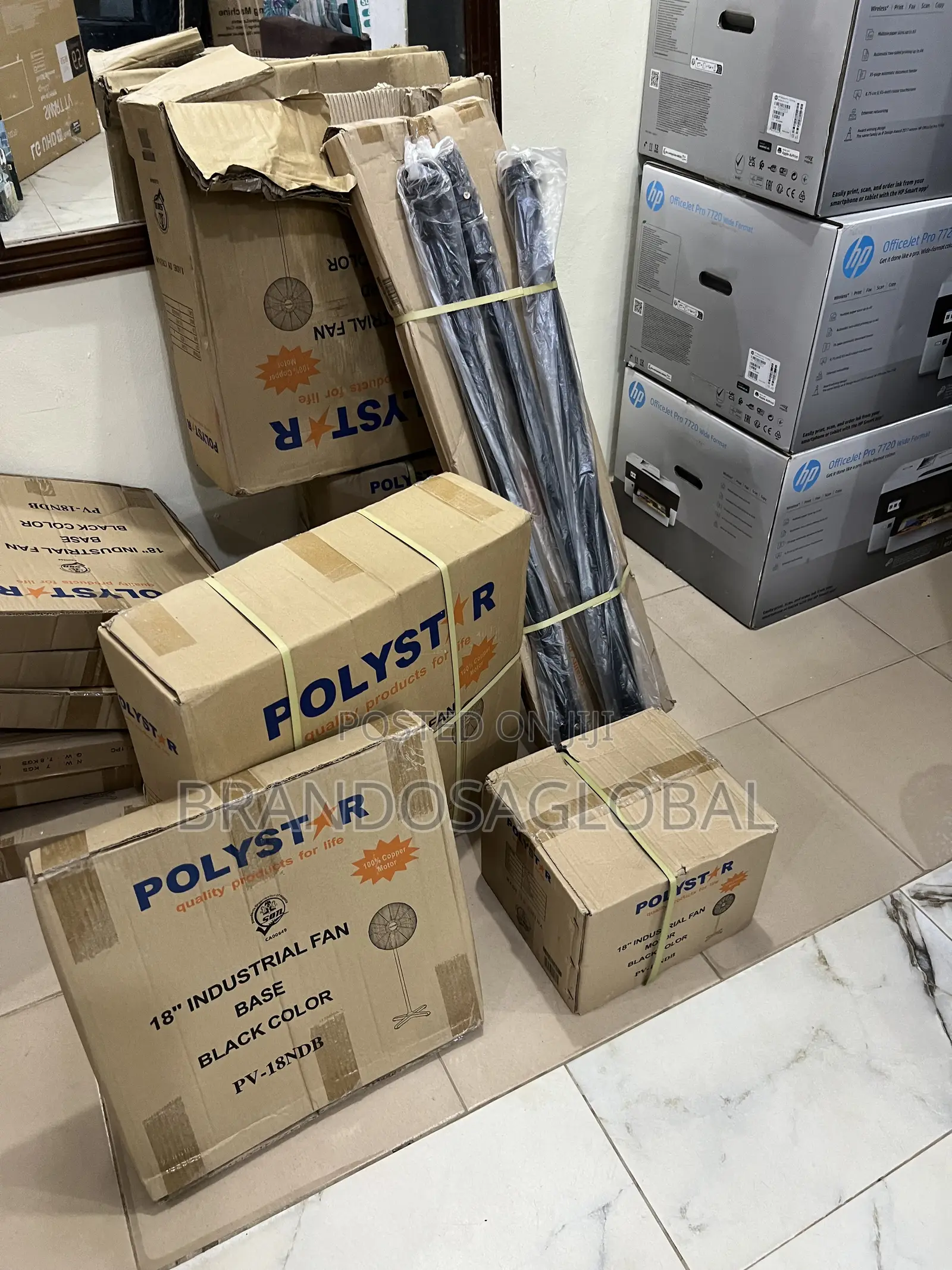 Polystar 18 Inch Fan Built for Commercial Ventilation Tasks [Pv-18ndb]