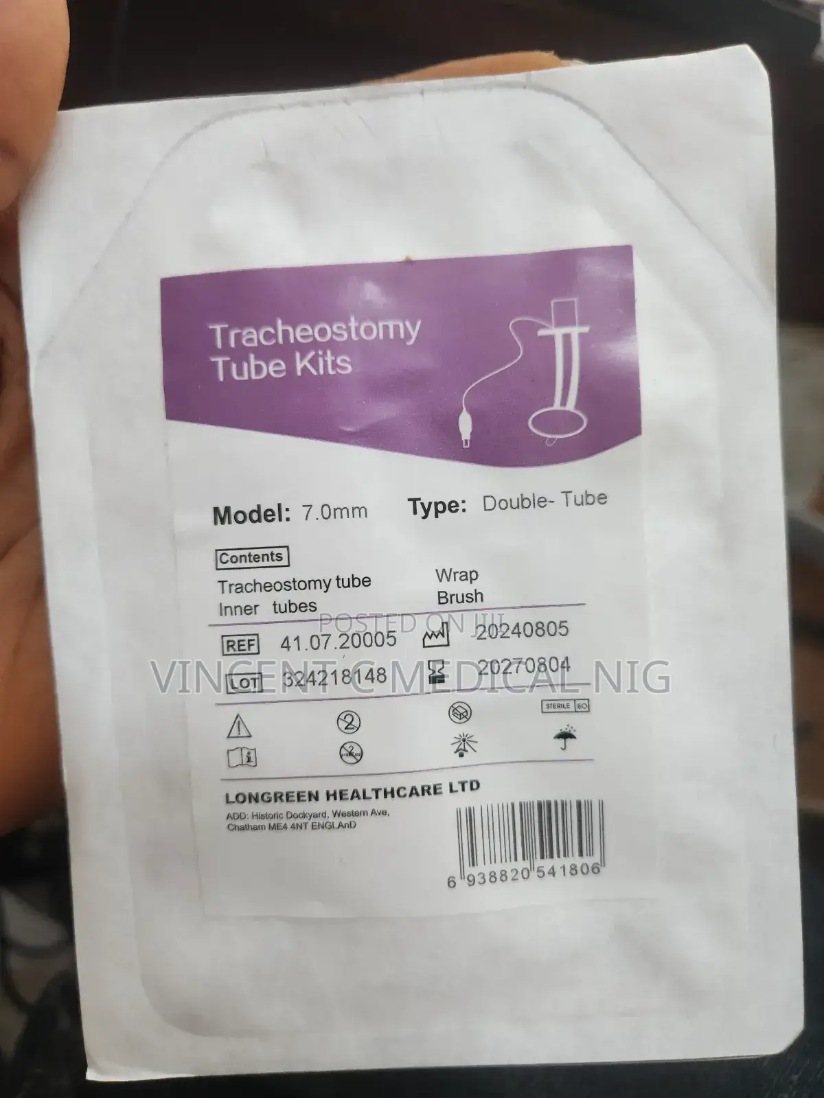 Tracheostomy Tube Kits All Size