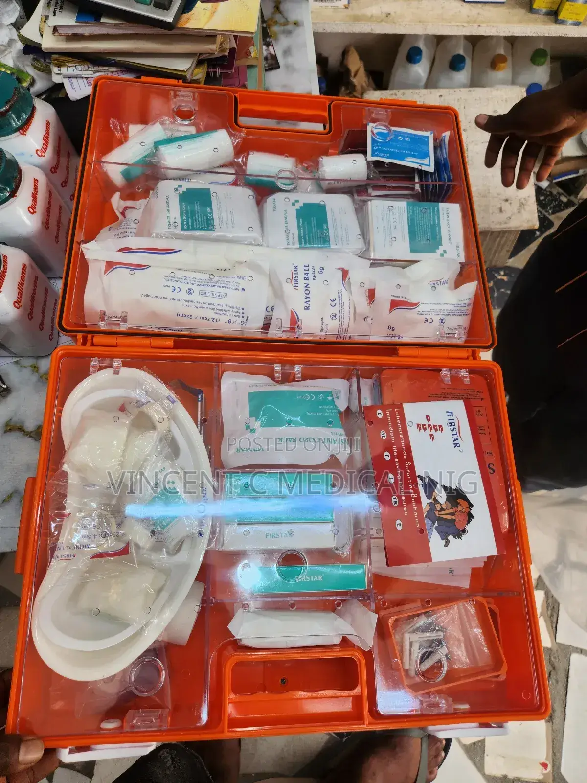 First Aid Box Kitted Large