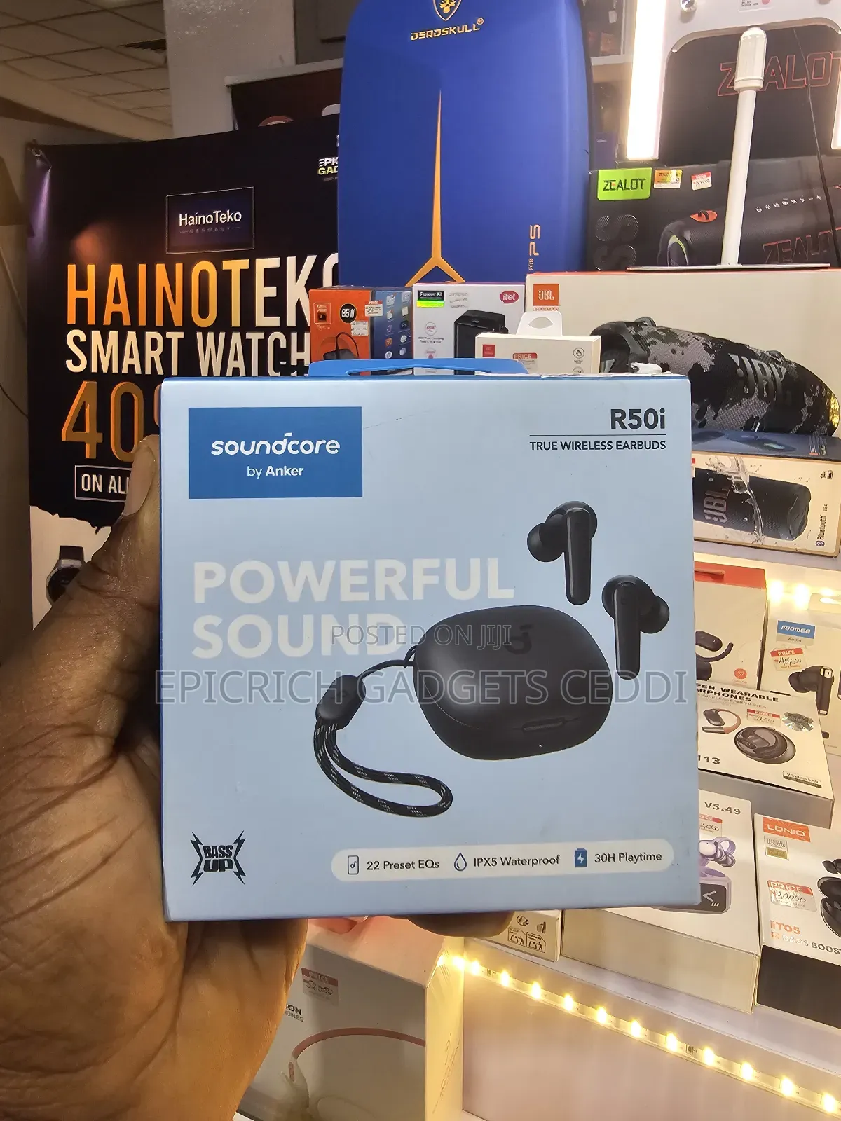 Anker Soundcore R50i Wireless Earbuds 10mm Drivers 30h Ipx5 Bt 5.3