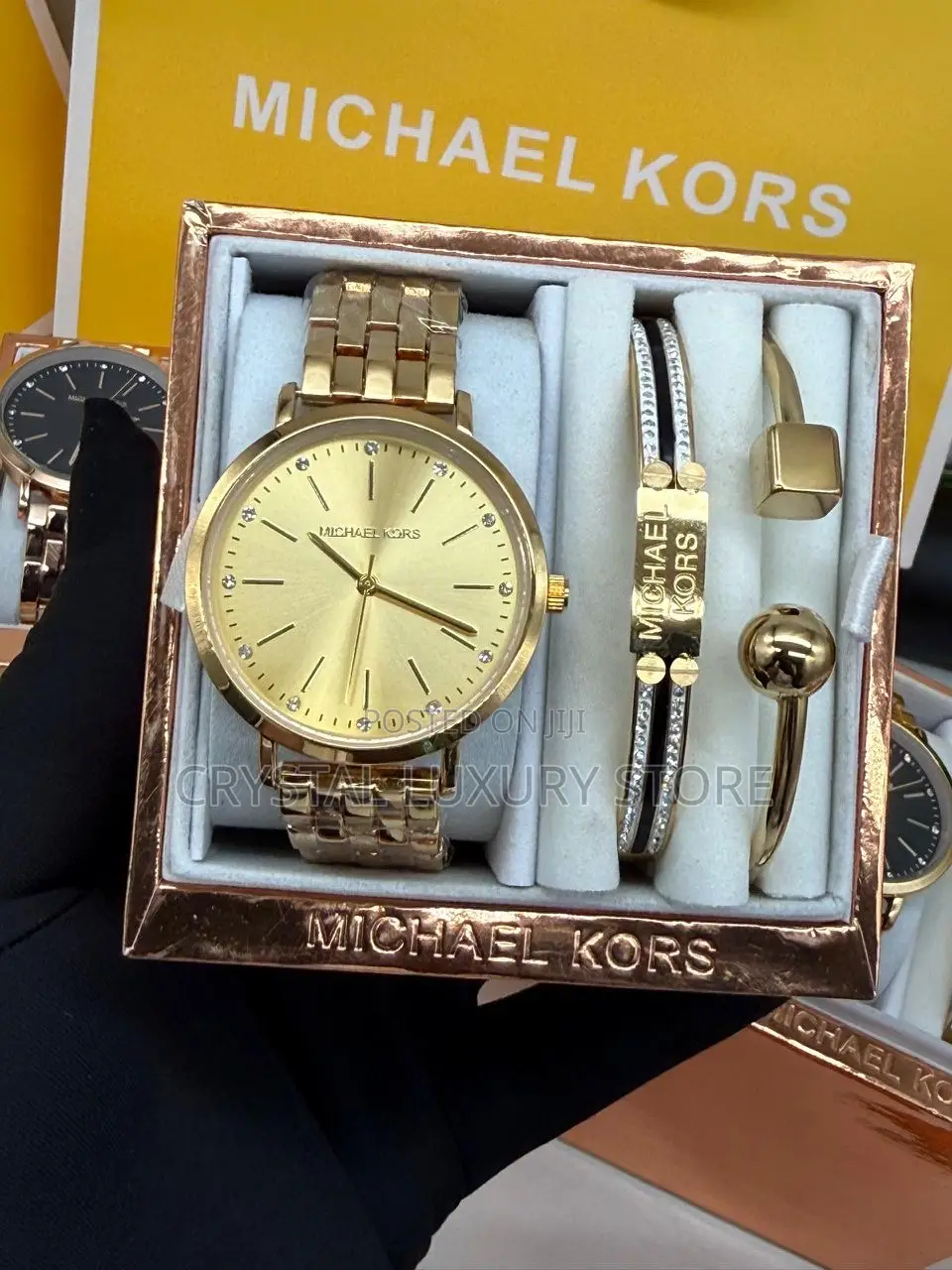 Michael Kors Quality Luxury Ladies Chain Strap Wristwatch