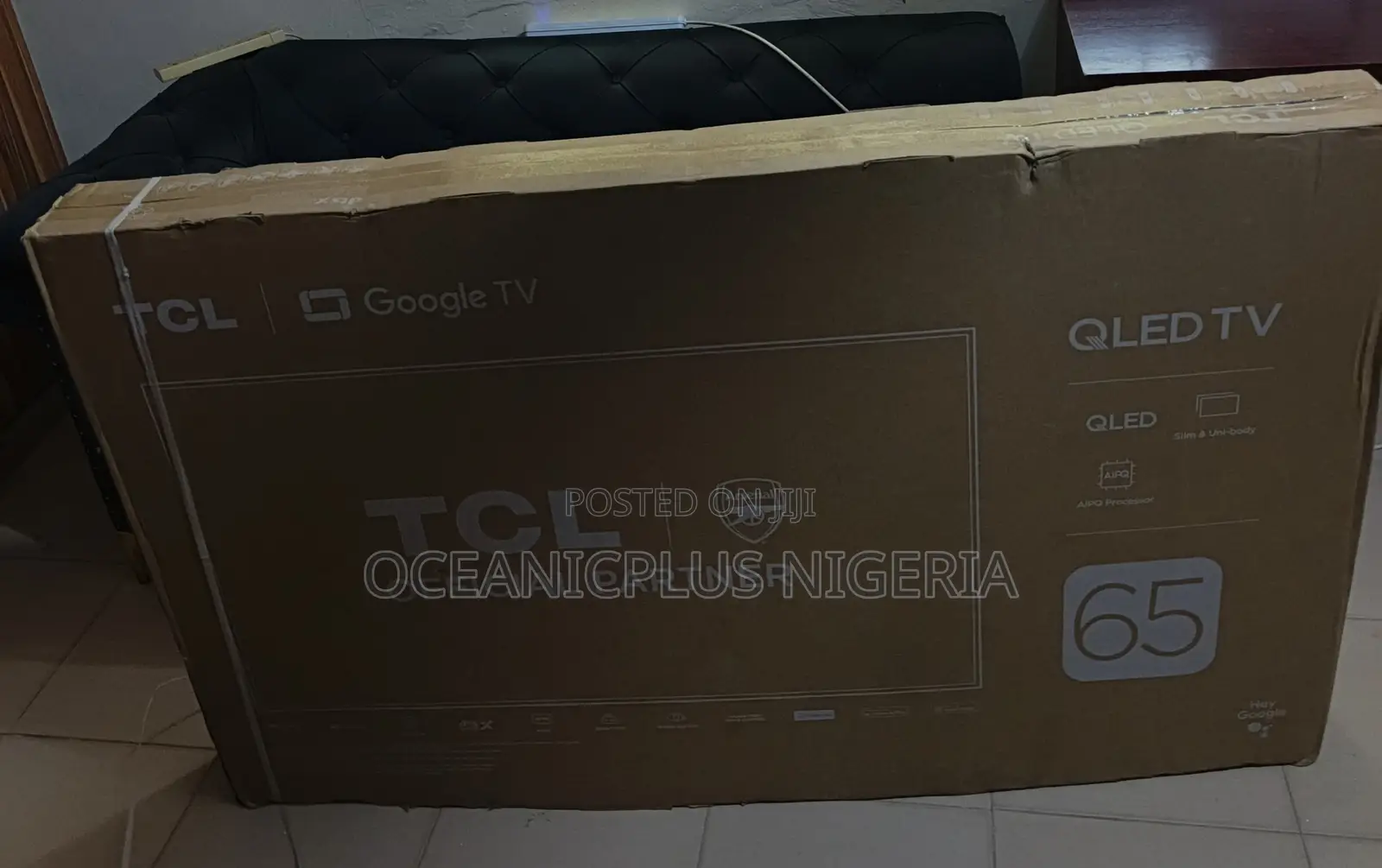 TCL 65′′ Qled Smart Tv Screen ()