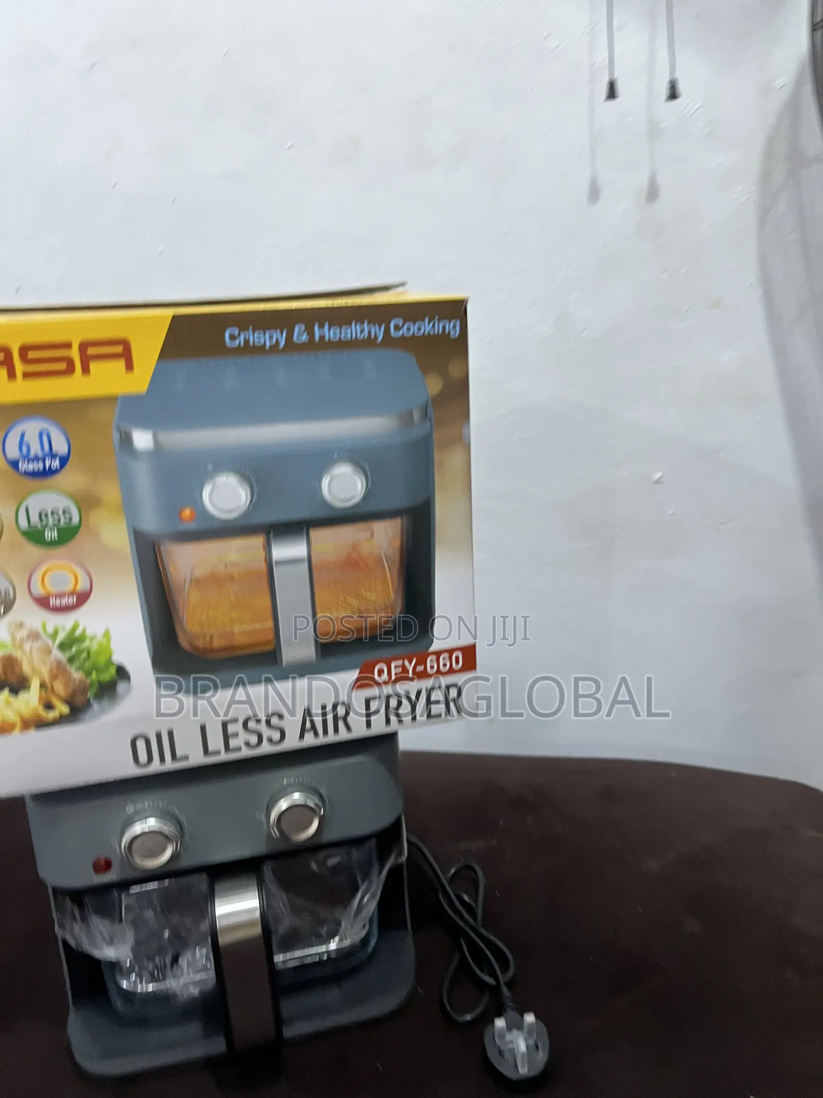 Qasa 6l Air Fryer Built for Smooth Cooking Experience [Qfy 660]