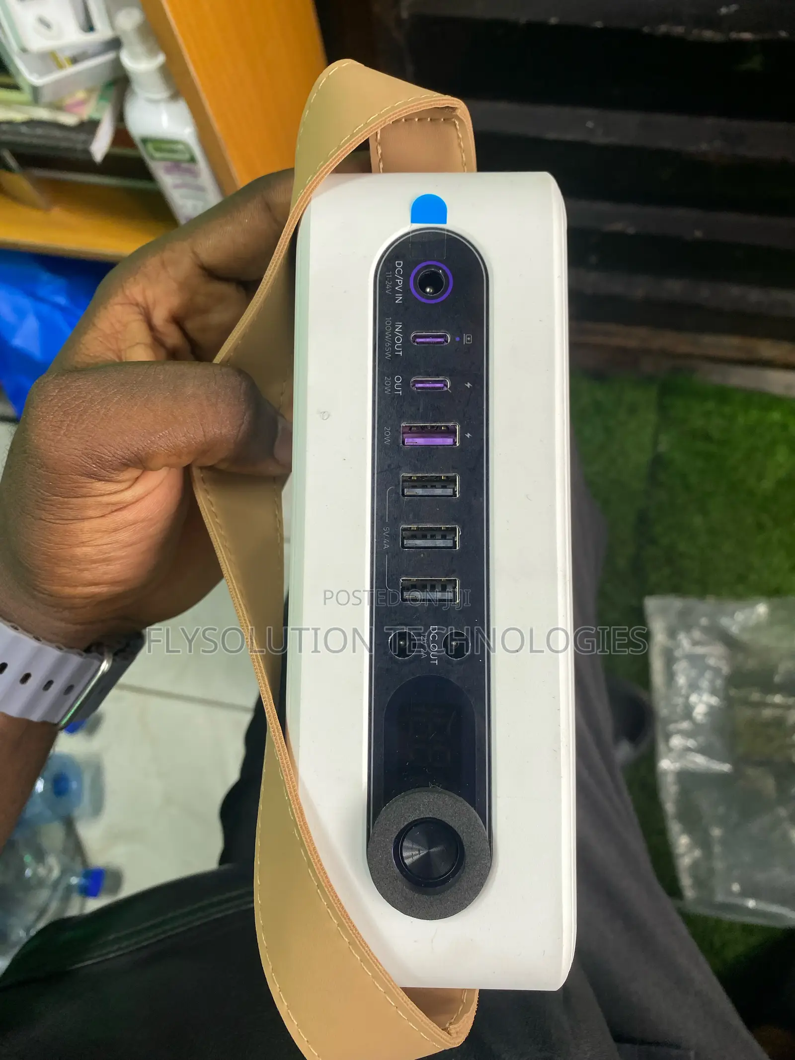 Itel 130w Portable Power Station – 320wh Smart Dc Ups 320t Power Go