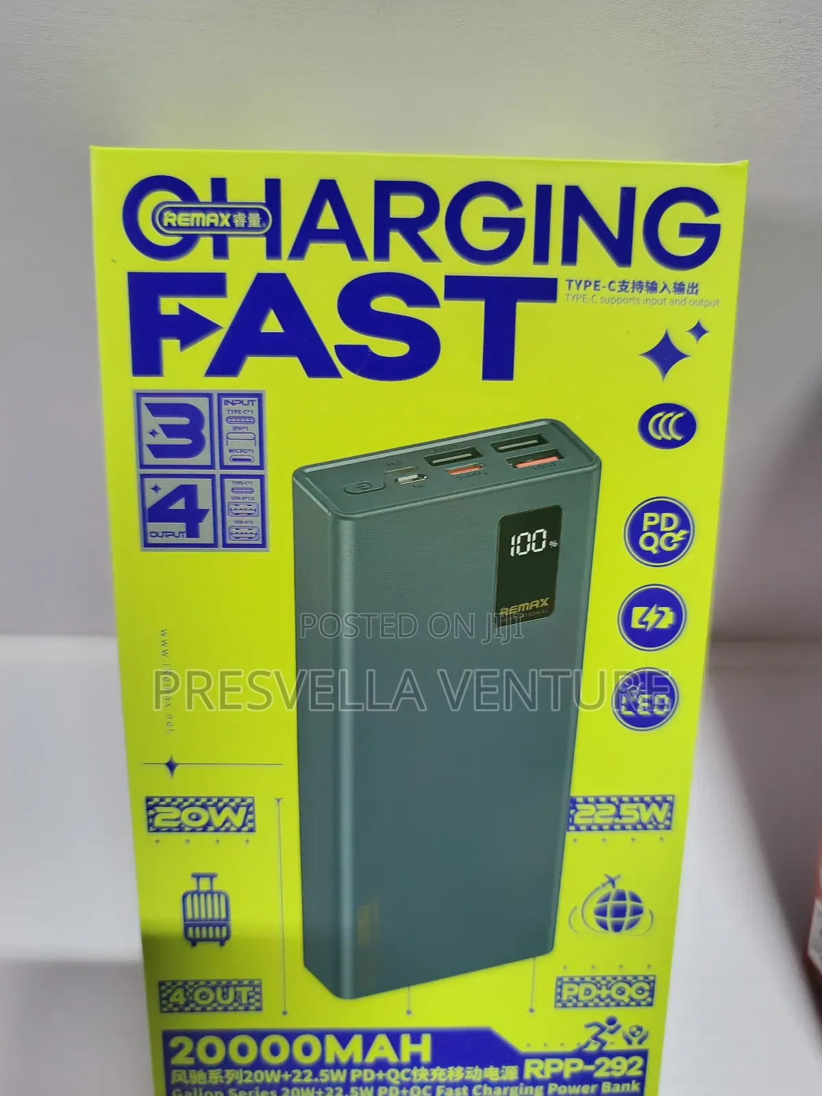 Remax RPP-292 20000mah Power Bank