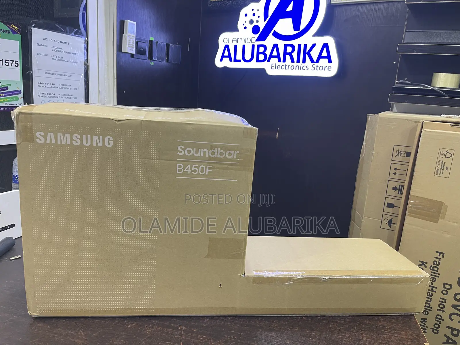 Samsung B450f Sound Bar Wireless Woofer Sharp Bluetooth 2025 Model
