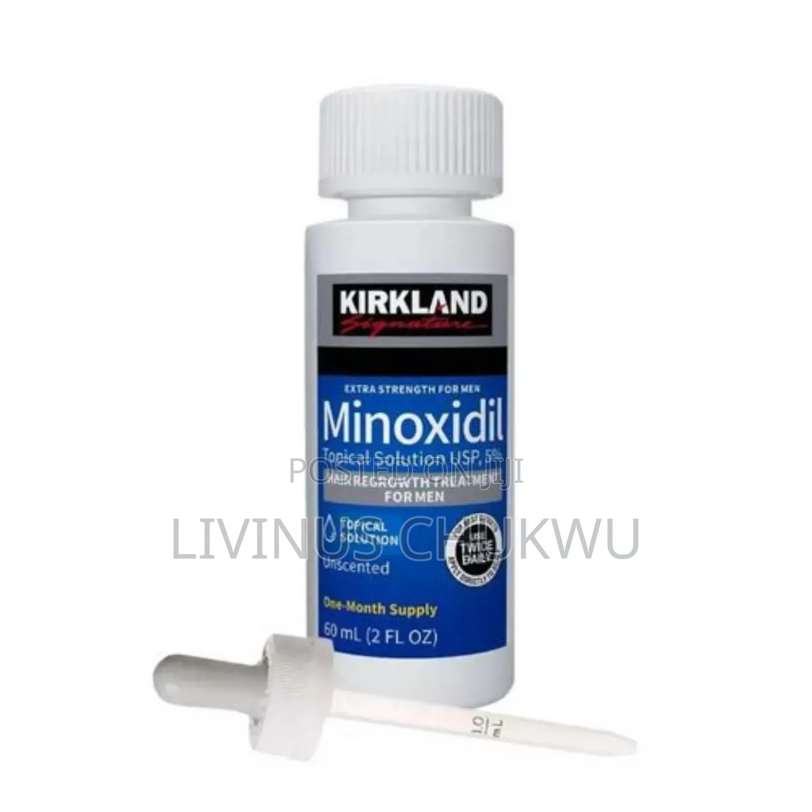 Kirkland Minoxidil 5% Extra Strength Bald Hair Beard Growth Men X6