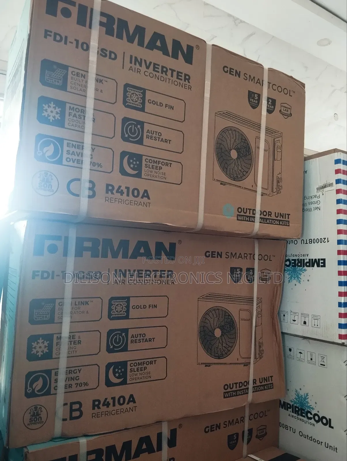 Original 1.5hp Fireman Wifi Inverter Air Conditioner