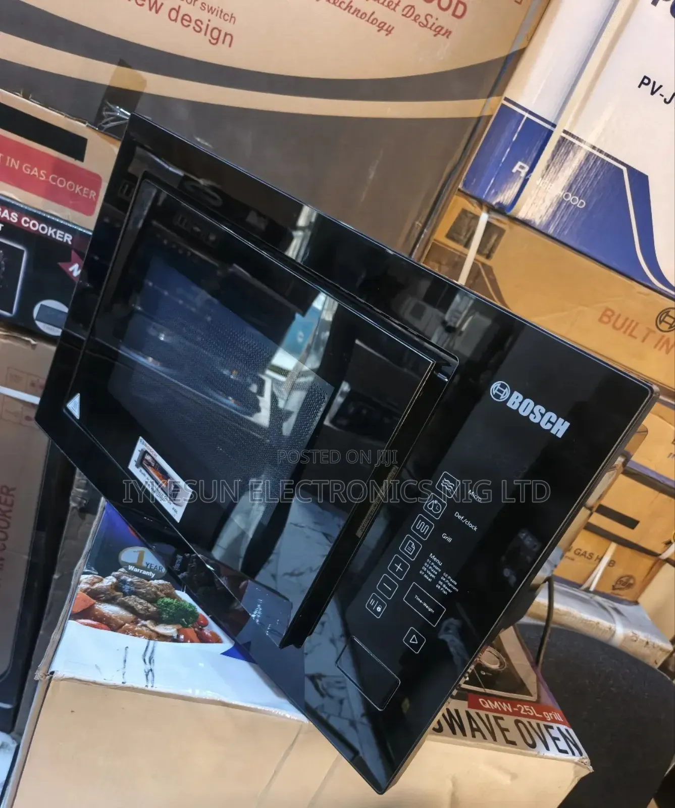 Original Bosch Built-in Smart Digital Control Microwave With Grill Etc