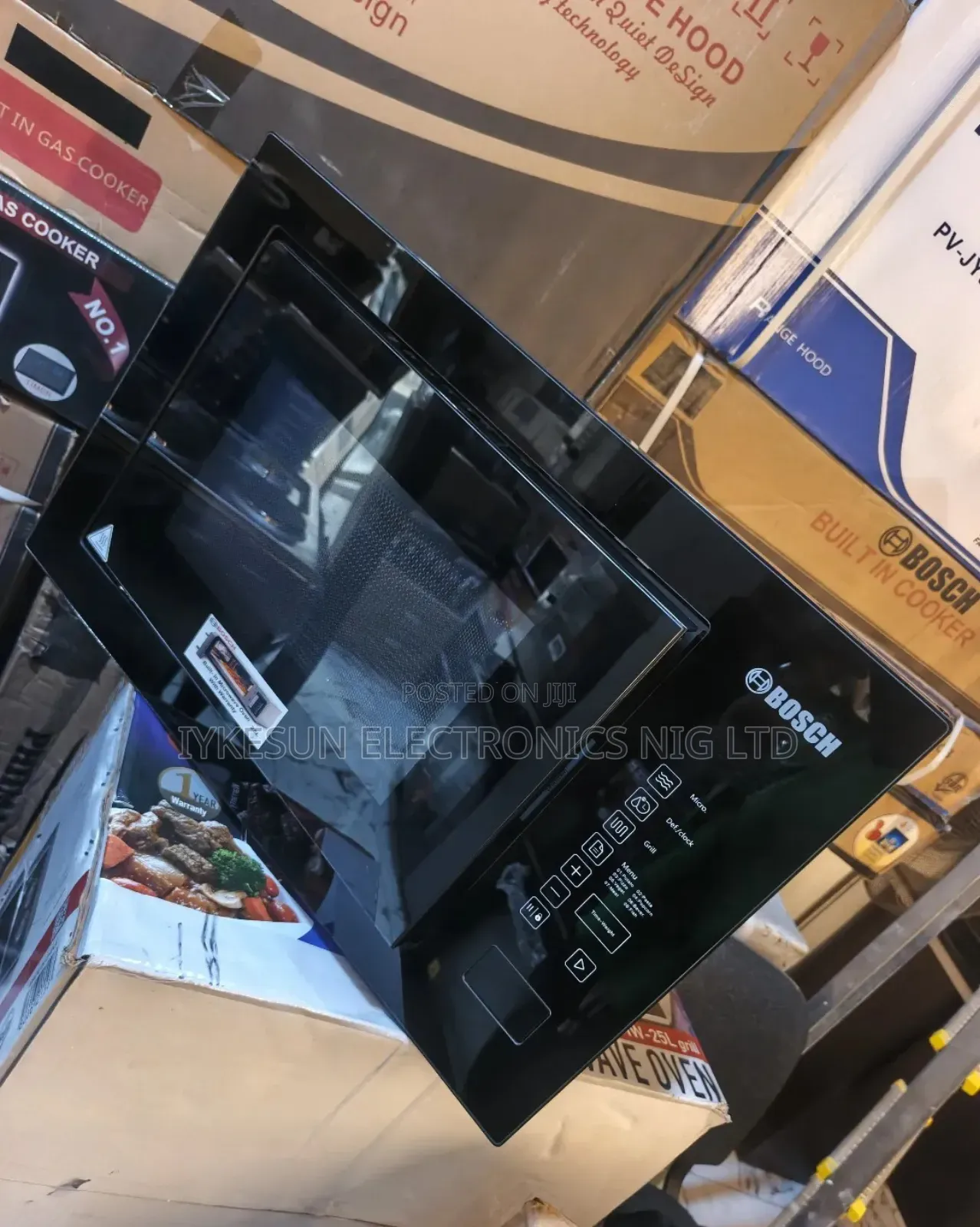 Original Bosch Built-in Smart Digital Control Microwave With Grill Etc
