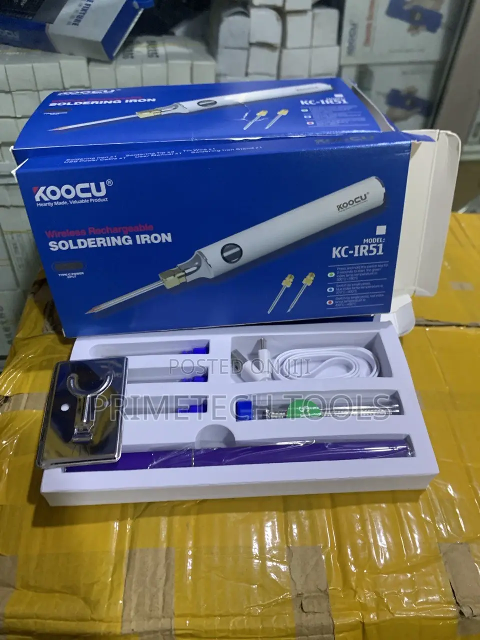 Koocu Rechargeable Usb Soldering Iron