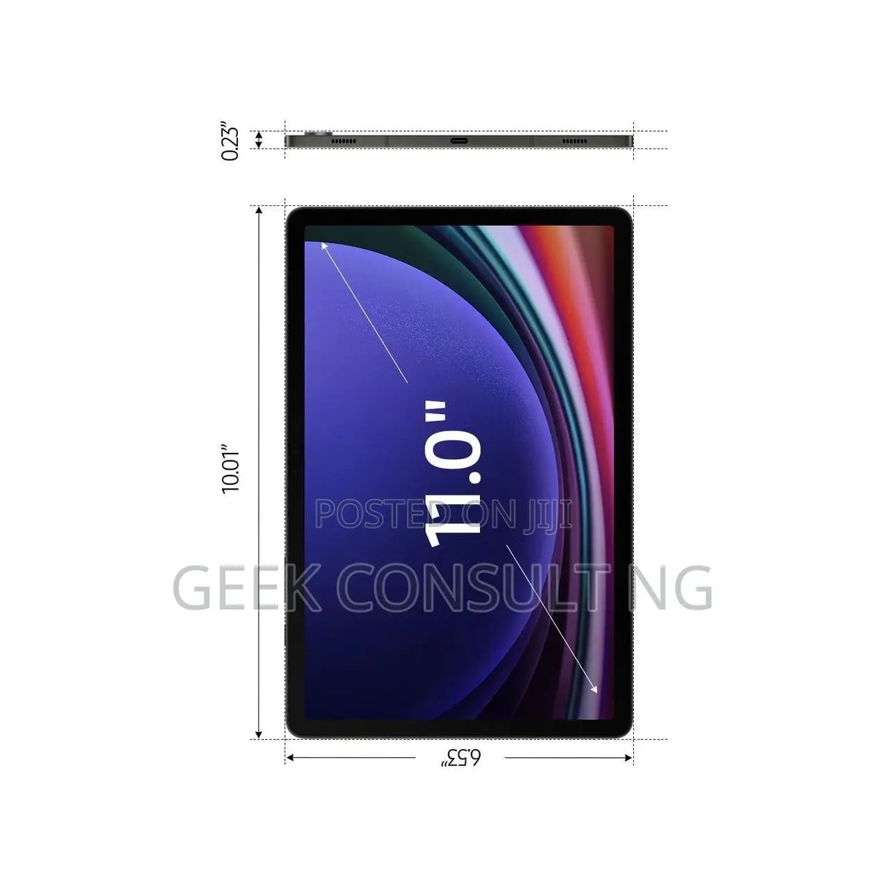 New Samsung Galaxy Tab A9+ 64 GB Gray
