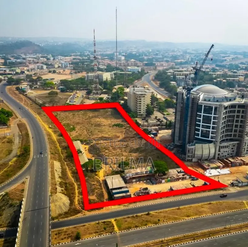 Commercial Lands, 1.9 Hectares in Central Business District - Abuja