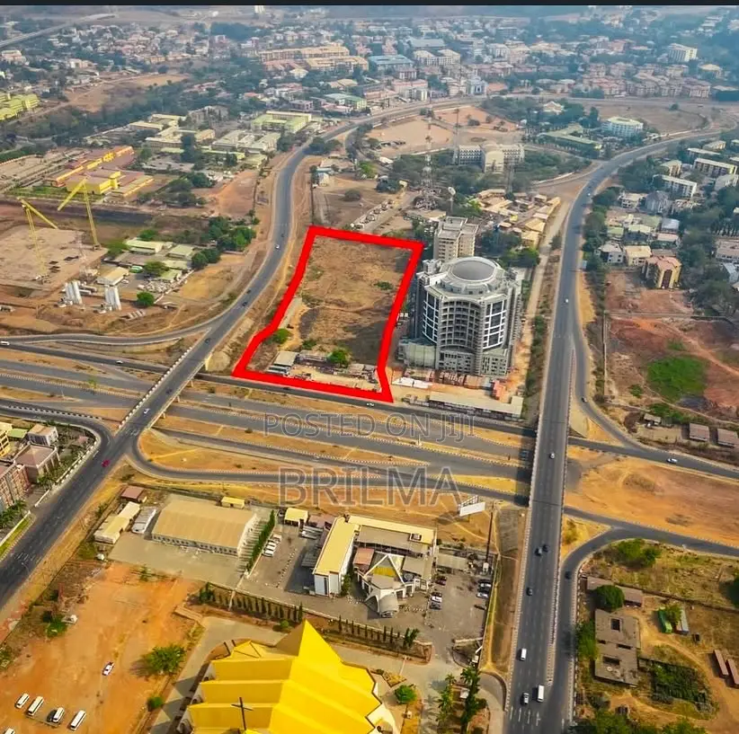 Commercial Lands, 1.9 Hectares in Central Business District - Abuja