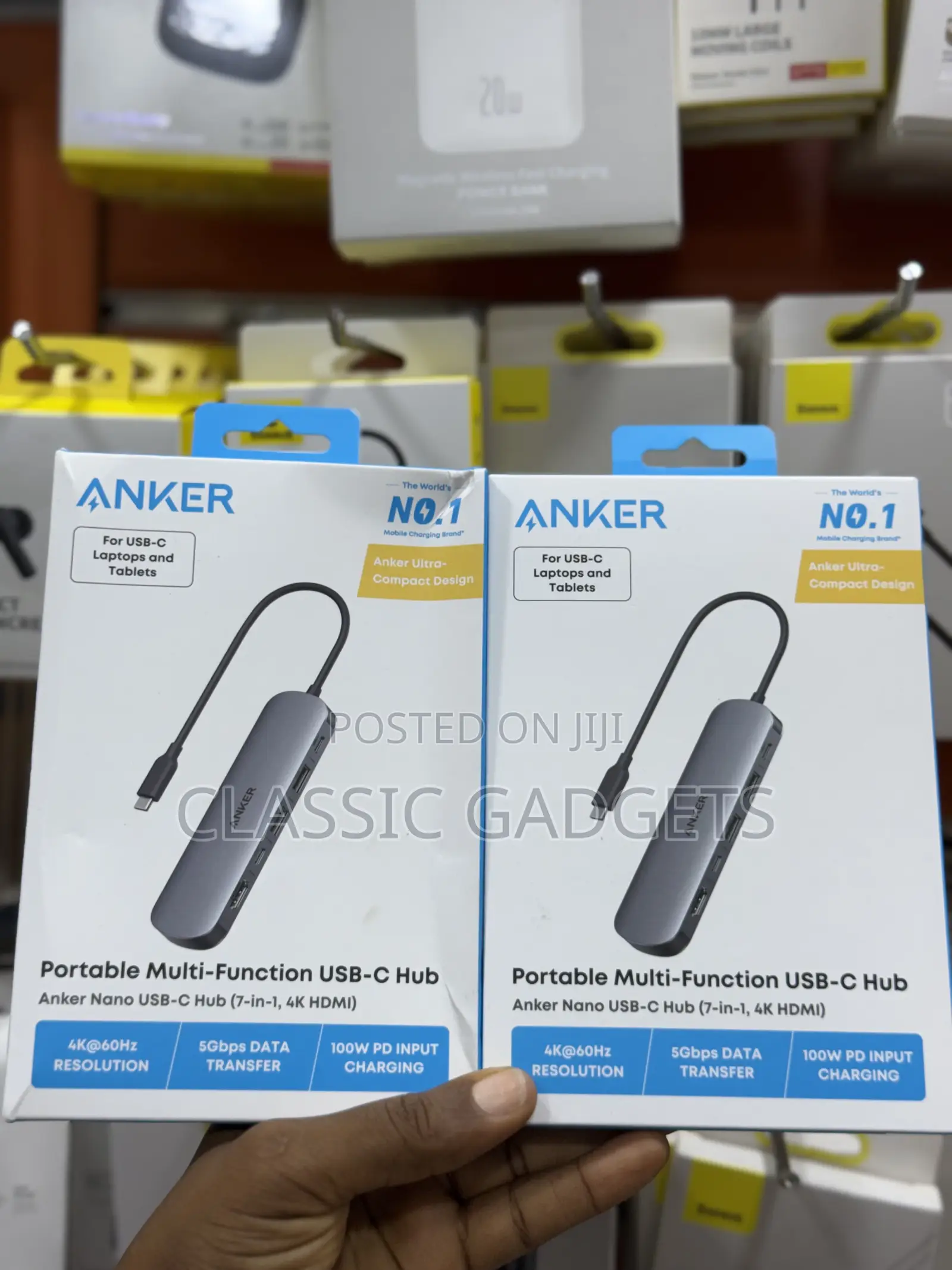 Anker 341 7 in 1 Nano Usb-C Hub Hdmi