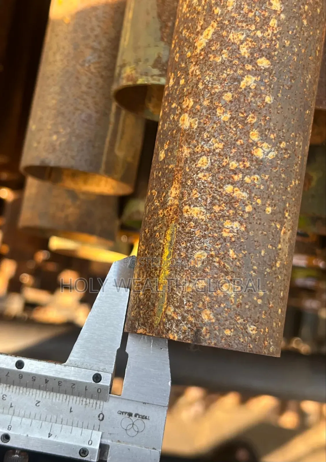 All Sizes and Thickness Steel Pipe Available
