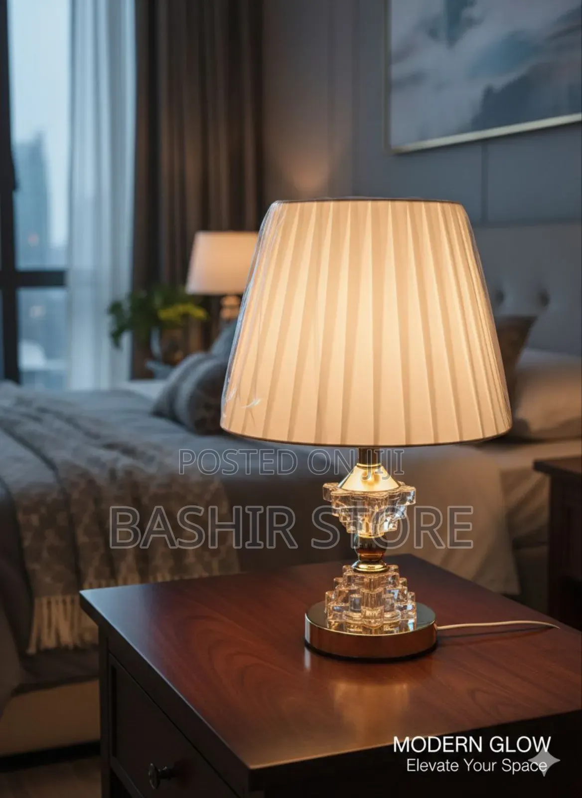 Glow Crystal Table Lamp