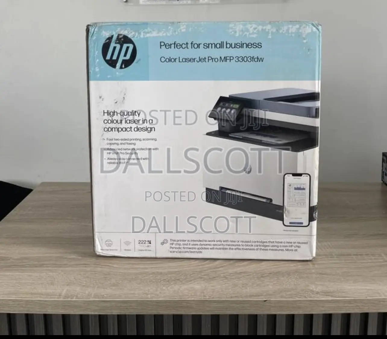 Hp Color Laserjet Pro Mfp 3303fdw – Wireless, Fast, Secure Printing