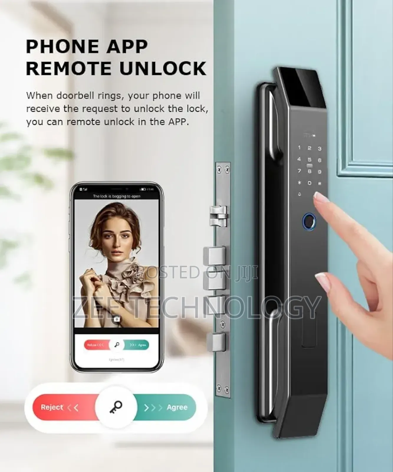 Smart Lock With Camera Smart Door Lock Bz