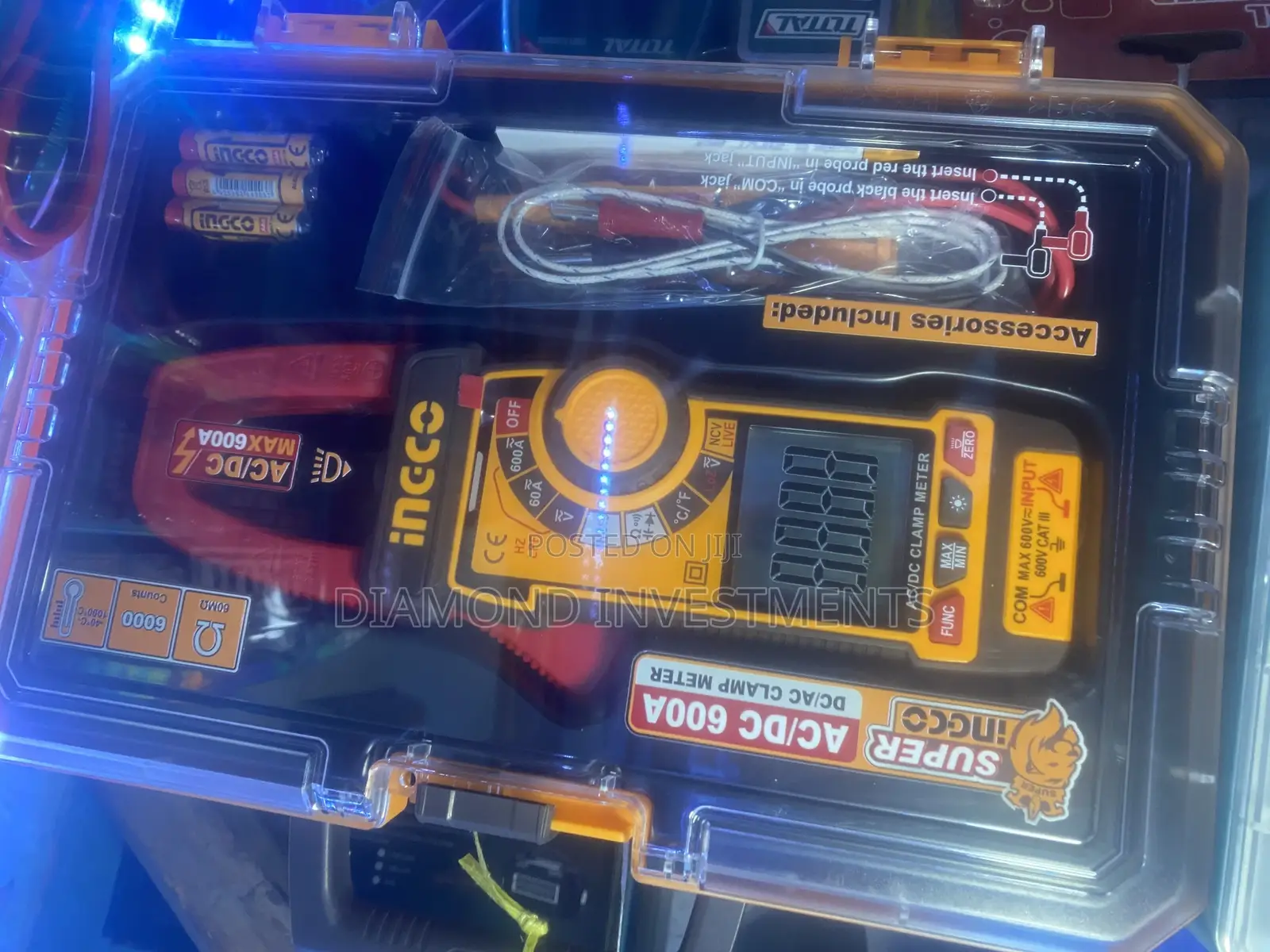 Clamp Meter Ac/Dc