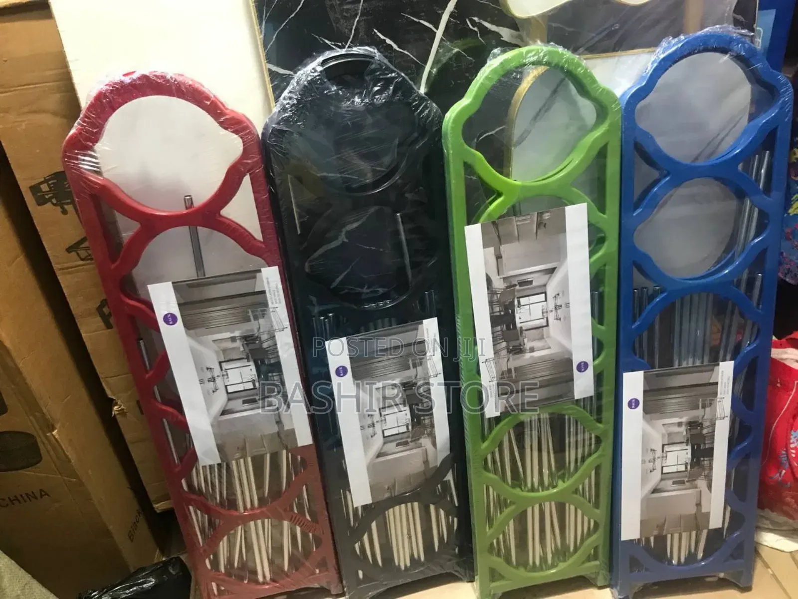 Multi-Layer Plastic Shoe Racks