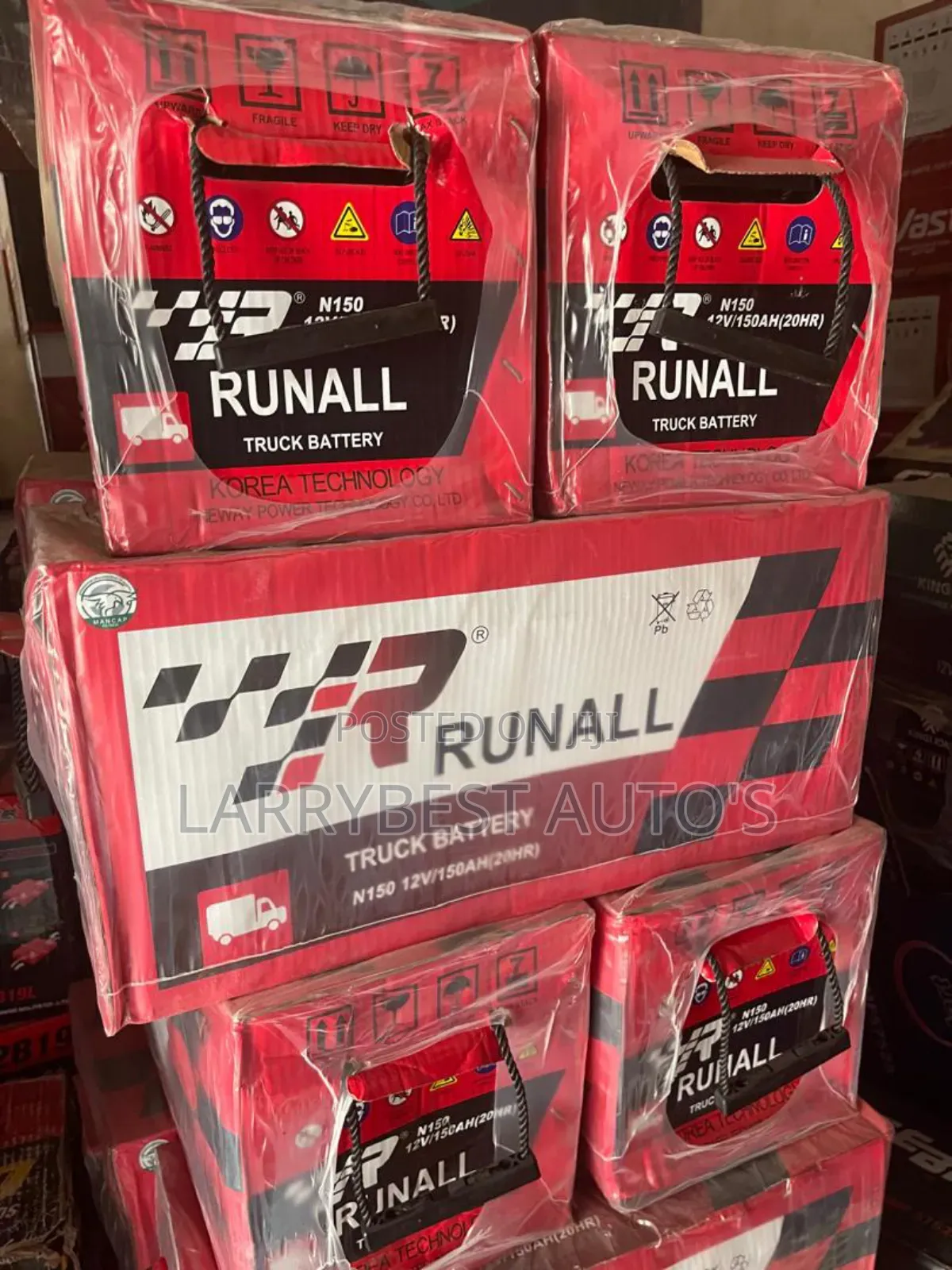 150ah Rullall Battery