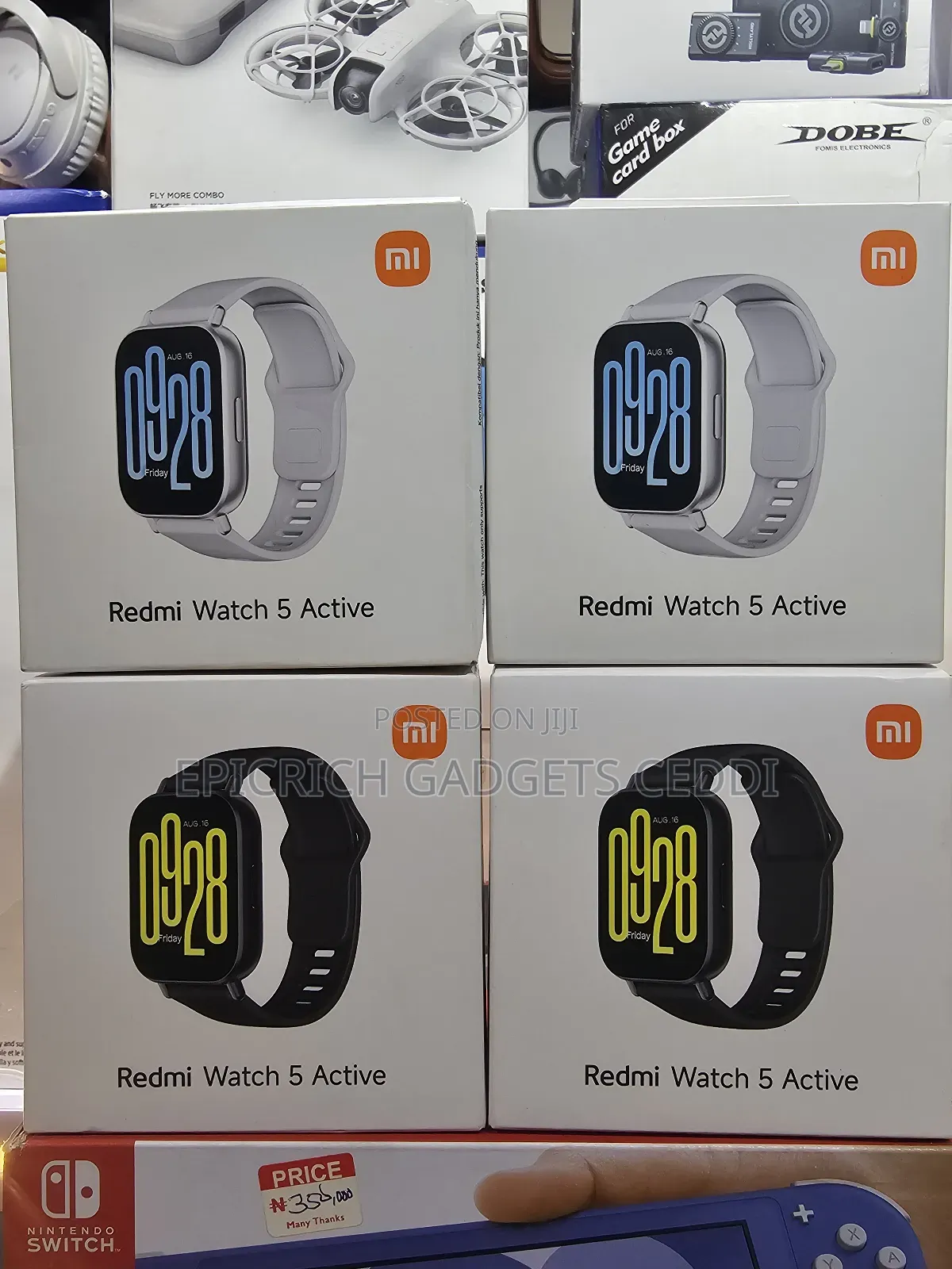 Xiaomi Redmi Watch 5 Active – 18-Day Battery, Bt Calling, 5atm