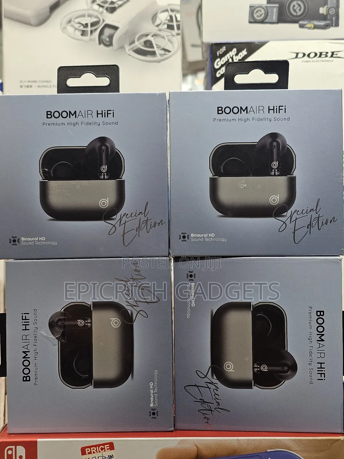 Boomair Hifi Digifon Earbuds | Wireless, Thumping Bass, Dual Mic