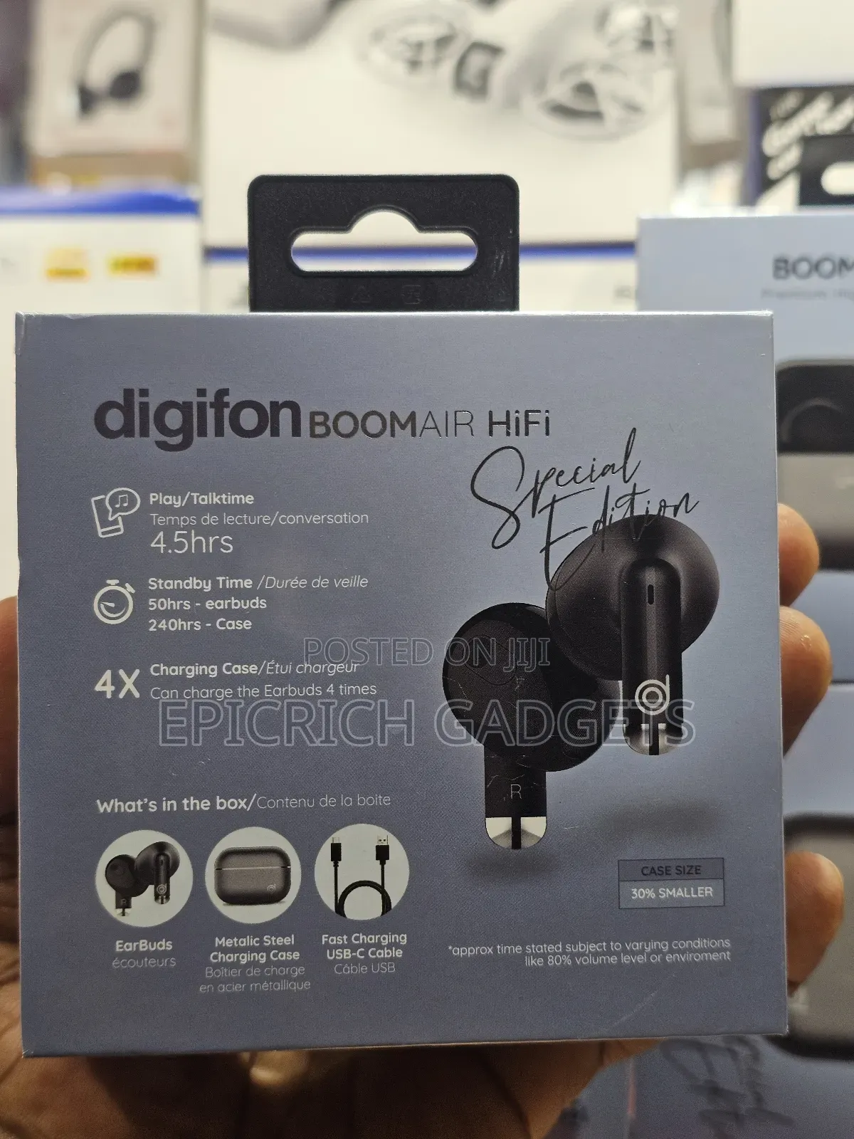 Boomair Hifi Digifon Earbuds | Wireless, Thumping Bass, Dual Mic