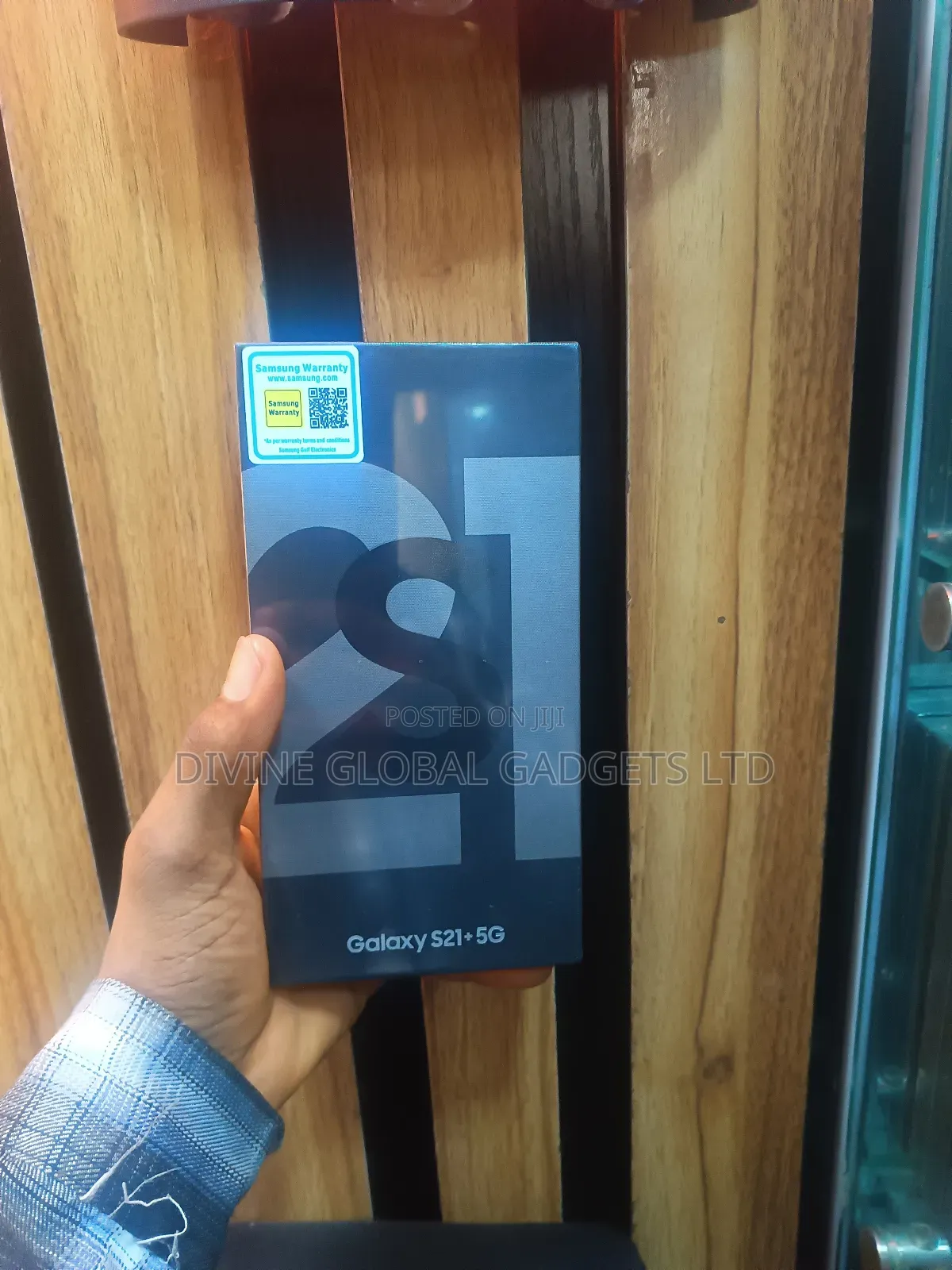 New Samsung Galaxy S21+ 5G 128 GB Black