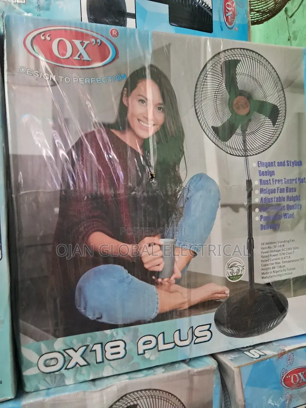 Ox Standing Fan