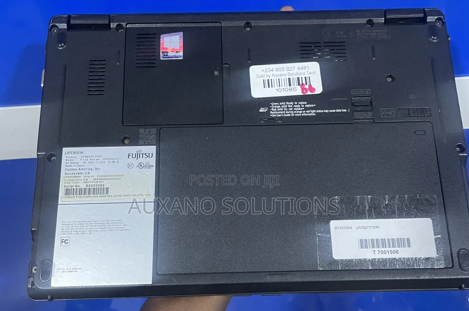 Laptop Fujitsu 8GB Intel Core i5 SSD 256GB