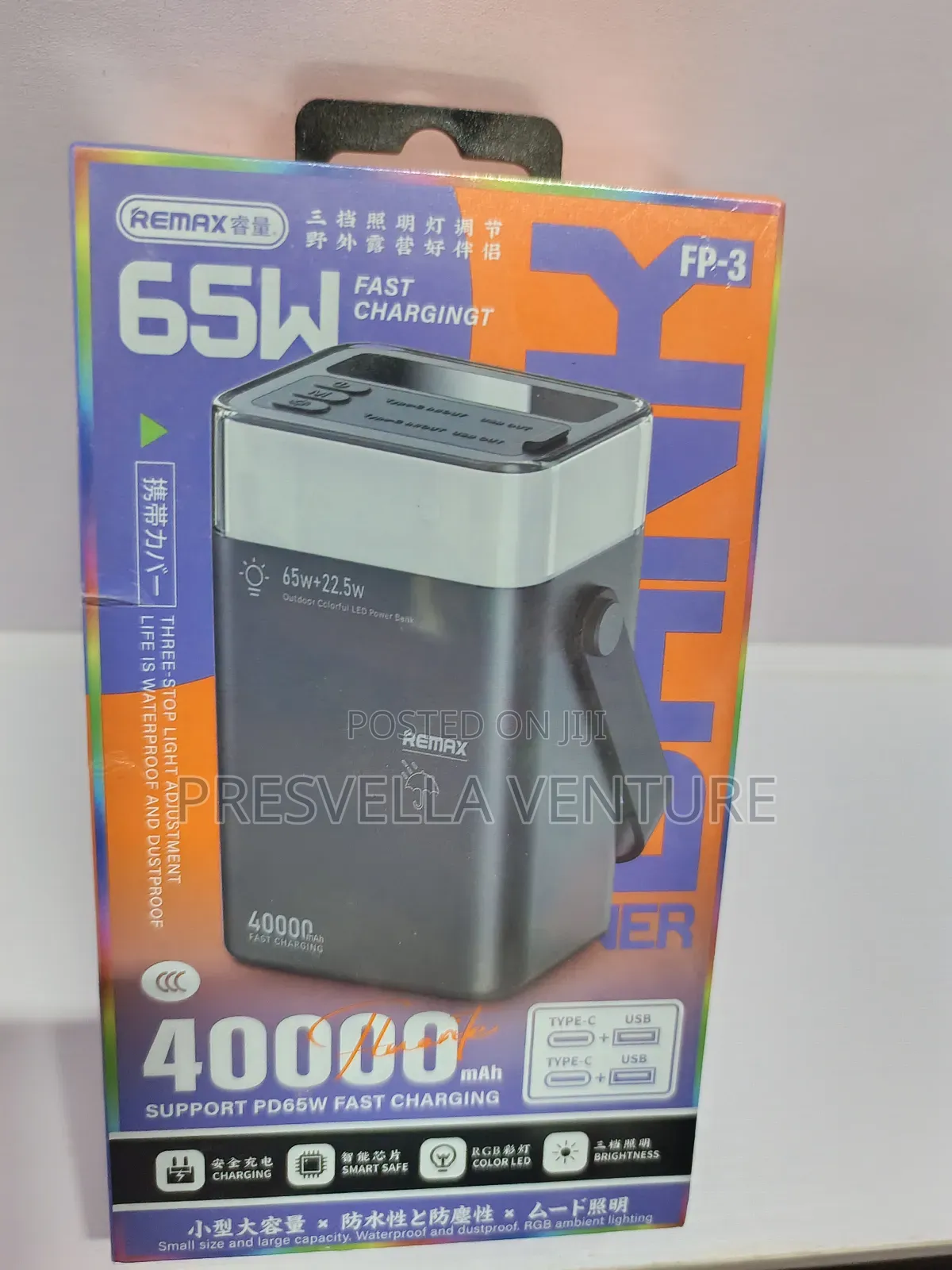 Remax 65w 40000mah Fast Charging Power Bank