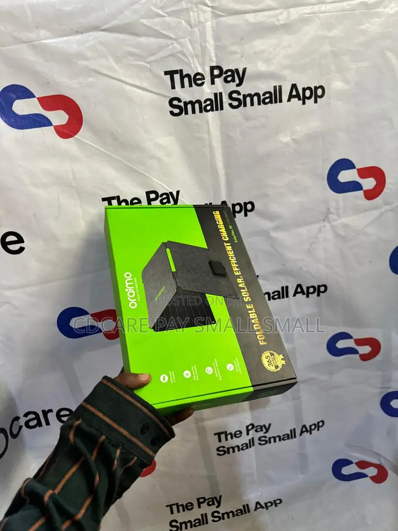 Pay Small Small Oraimo Portable Solar Panel On Cdcare.App