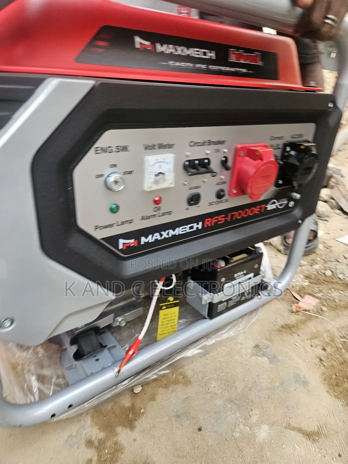 15kva Maxmech 3face Petorl Generator 100%Copper Wire