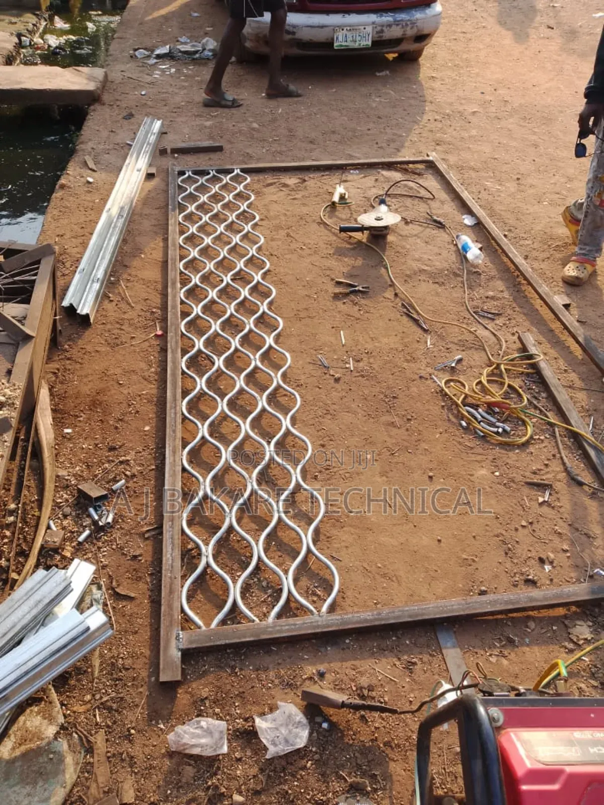 Automatic Roller Shutter /Collapsible Gates Doors With Installation