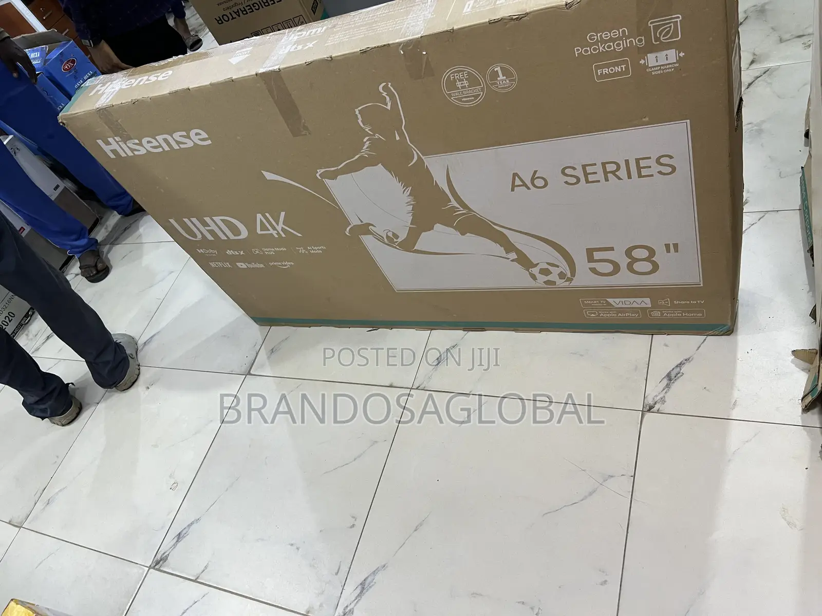Hisense 58 Inches Uhd Television Suitable for Streaming Content