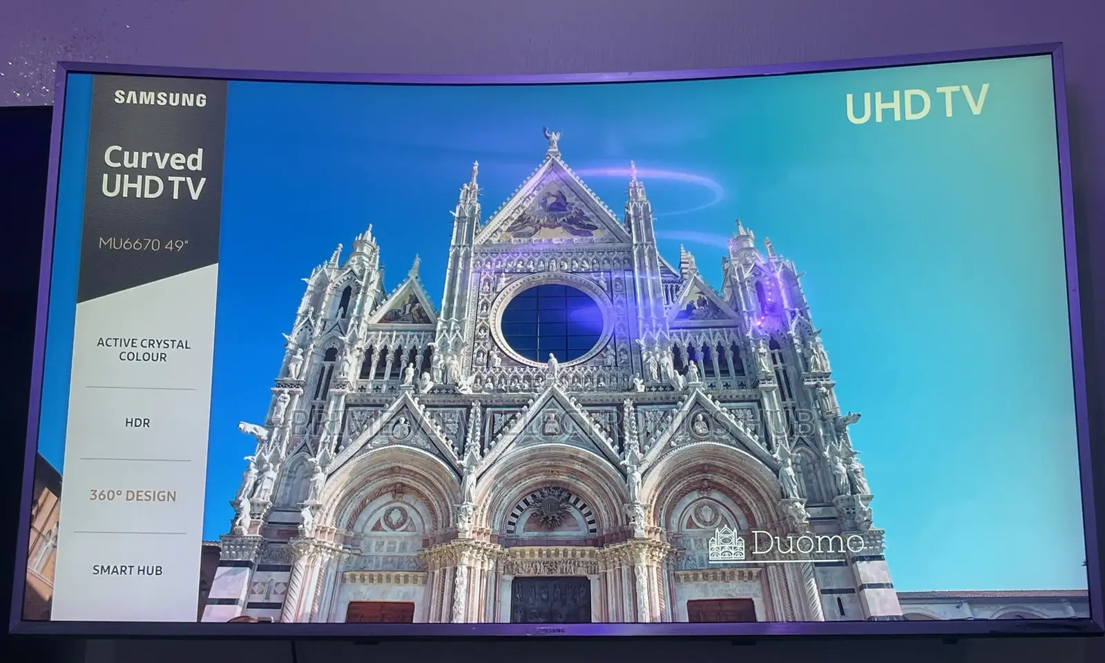 Samsung 49-Inches Curved Smart Tv (Model: Ue49mu6670)