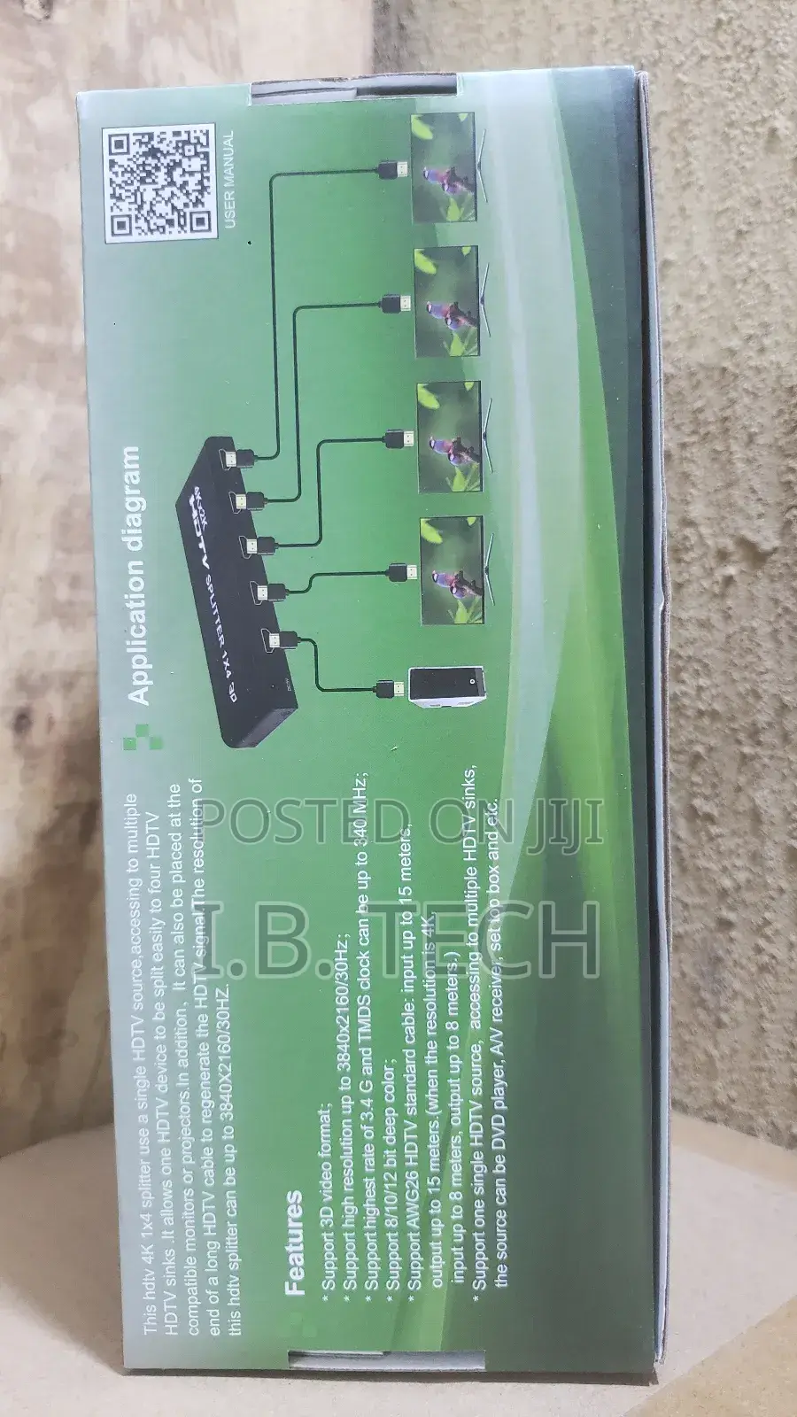 4 Port Hdmi Spliter 3d